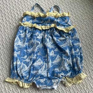 TBBC sailboat bubble swimsuit